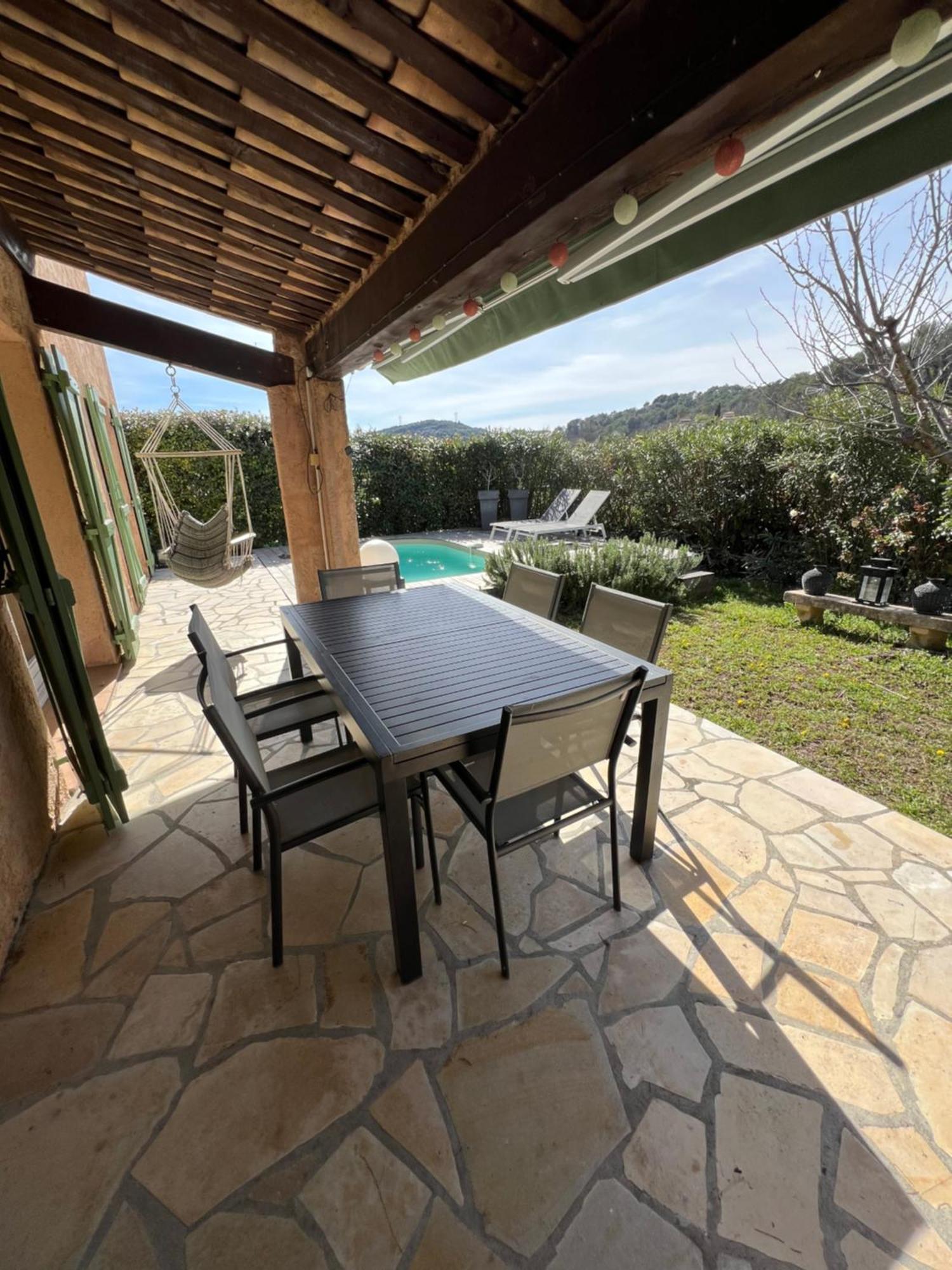 Villa Sur La Cote D'Azur Avec Piscine La Colle-sur-Loup Eksteriør bilde